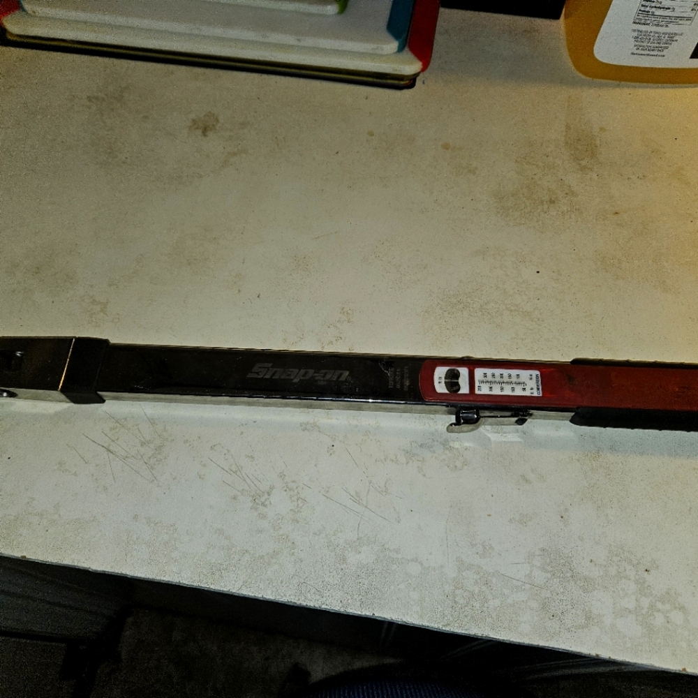 Snap on 1/2 torque wrench